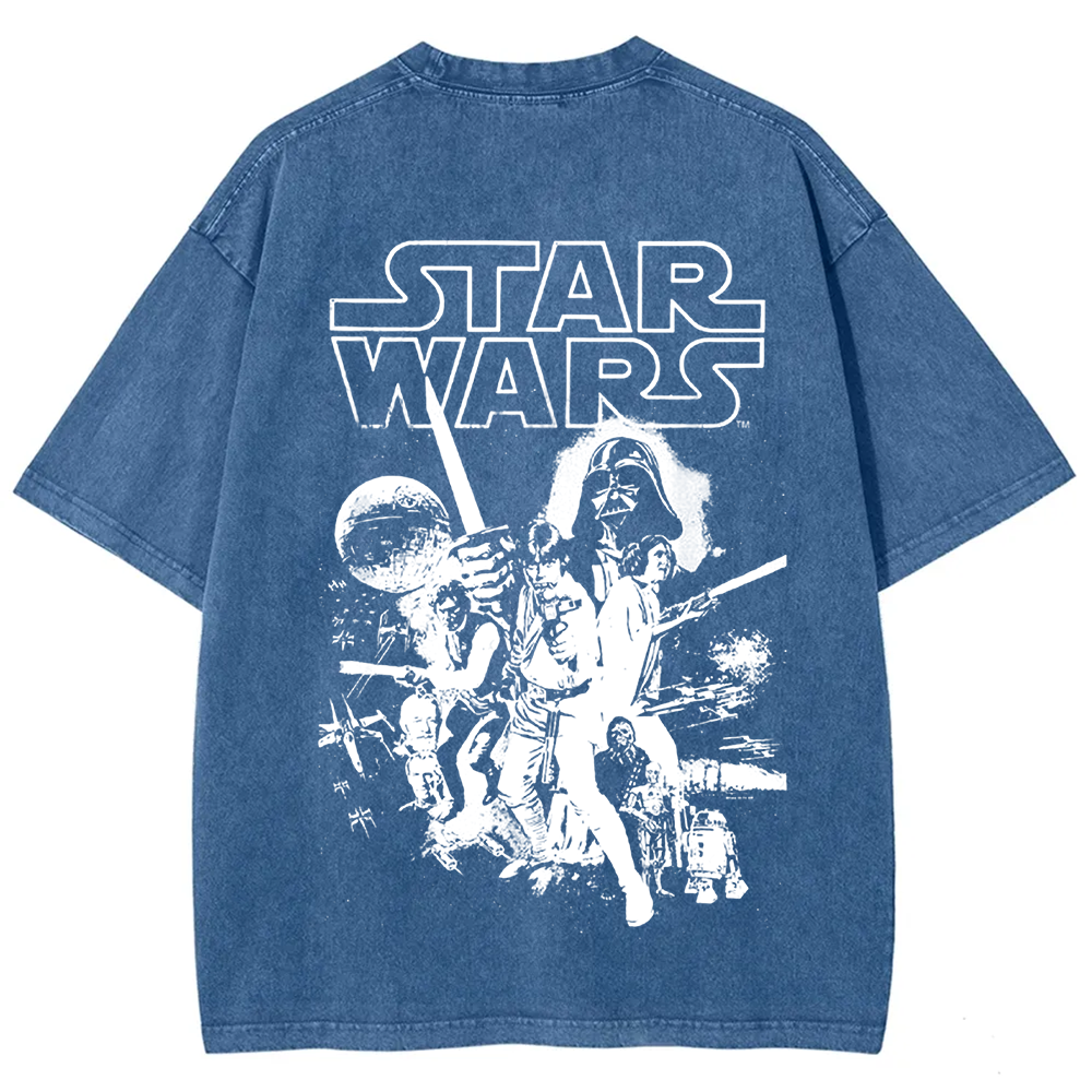 Unisex Vintage  Star Wars Movie t-Shirt