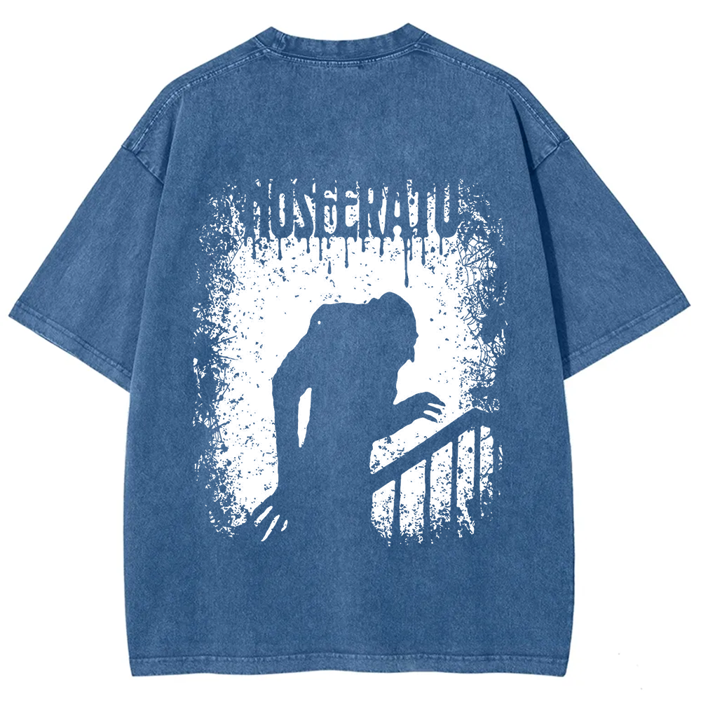 Unisex Vintage   Nosferatu 1922 Horror Movie  t-Shirt