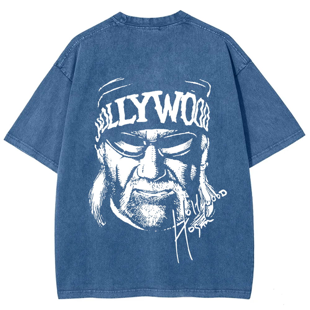 Unisex Vintage  Wrestling WCW Hollywood Hulk Hogan  t-Shirt