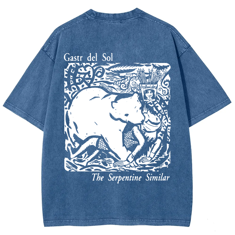 Unisex Vintage  Gastr del Sol Band  t-Shirt
