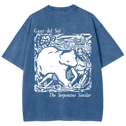 Unisex Vintage  Gastr del Sol Band  t-Shirt