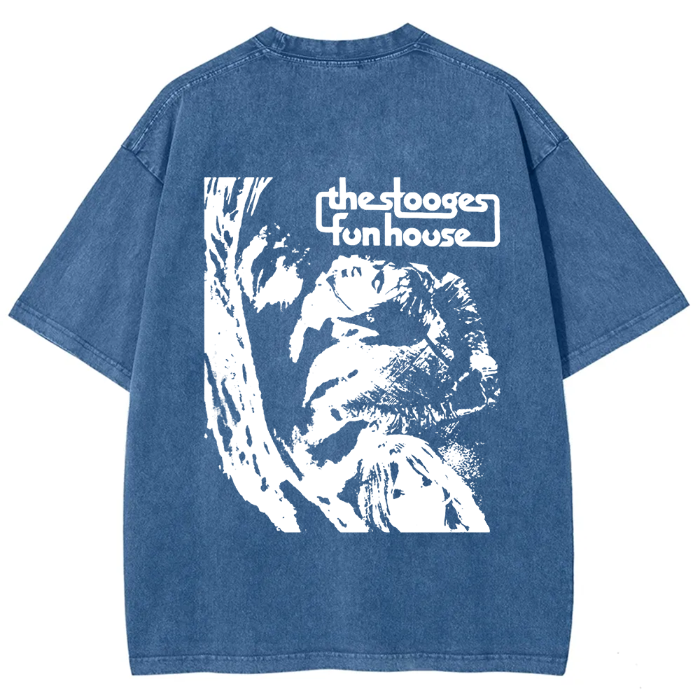 Unisex Vintage The Stooges Band Fun House Songs t-Shirt