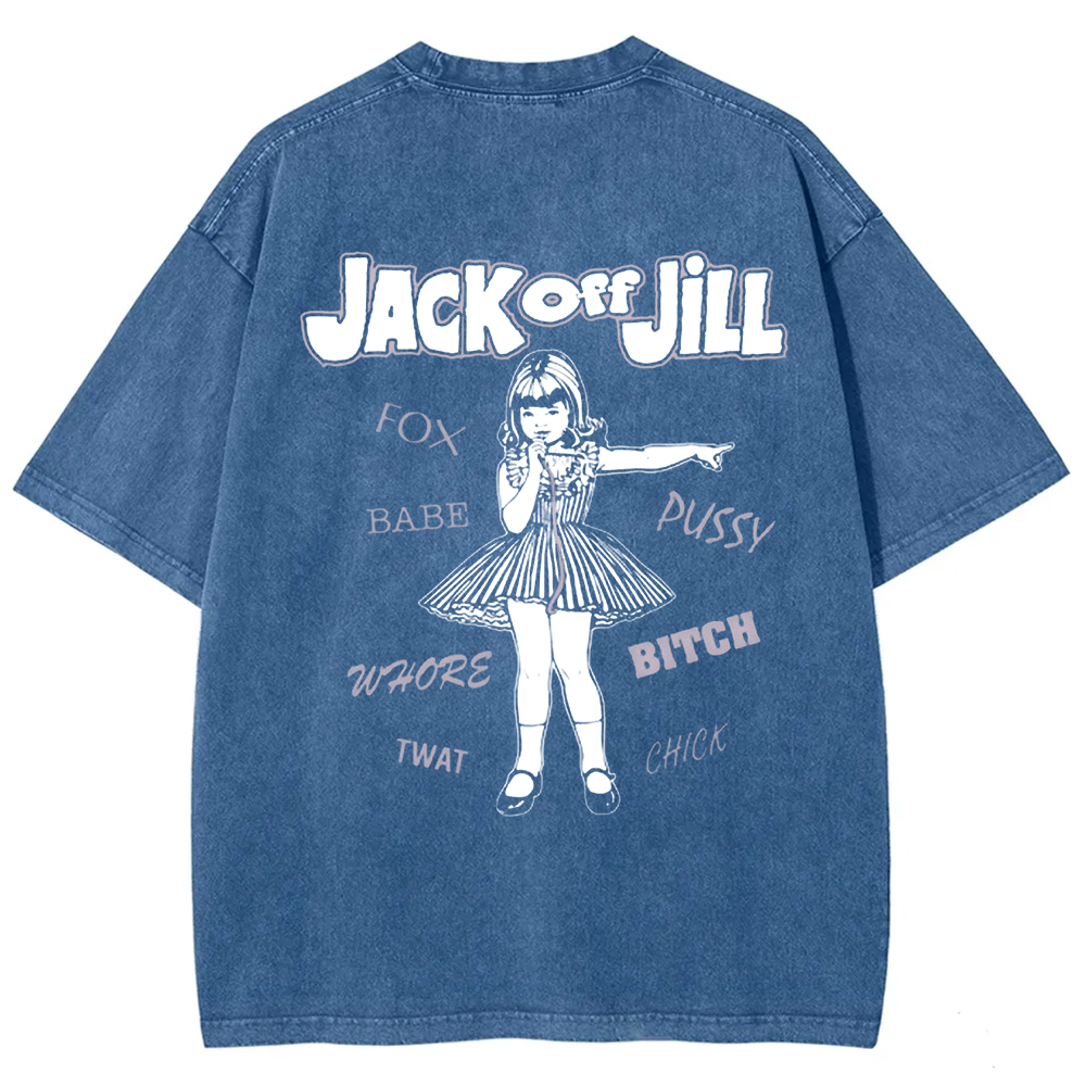 Unisex Vintage Jack Off Jill Band t-Shirt
