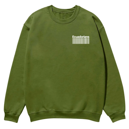 Ecuadorians Unisex Fit  Casual Crewneck Sweatshirt wearishow