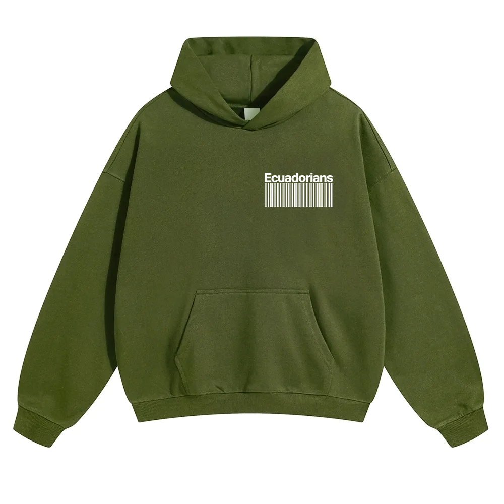 Ecuadorians Unisex Fit Color Hoodie wearishow