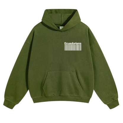 Ecuadorians Unisex Fit Color Hoodie wearishow