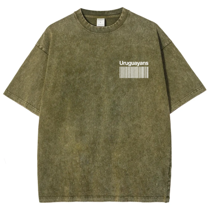 Uruguayans Unisex Fit  Washed T-Shirt