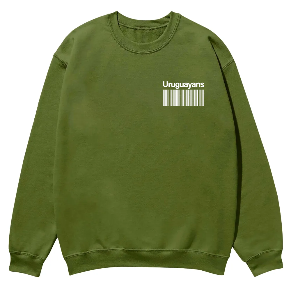 Uruguayans Unisex Fit  Casual Crewneck Sweatshirt wearishow
