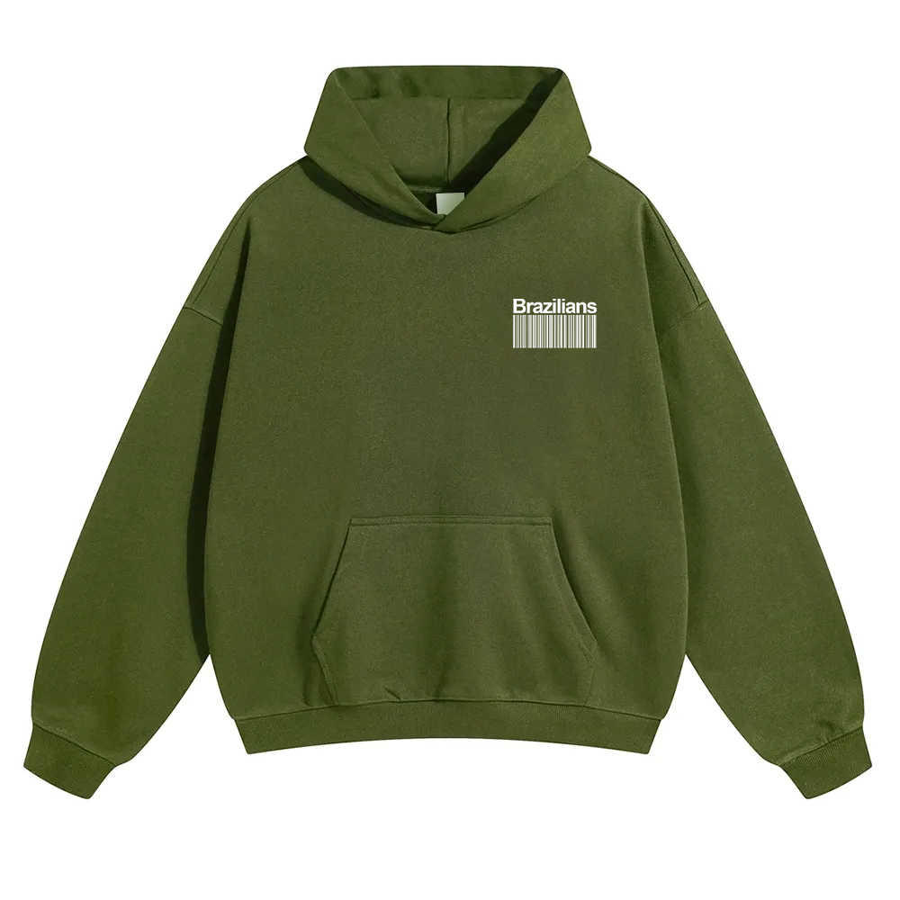 Brazilians Unisex Fit Color Hoodie wearishow