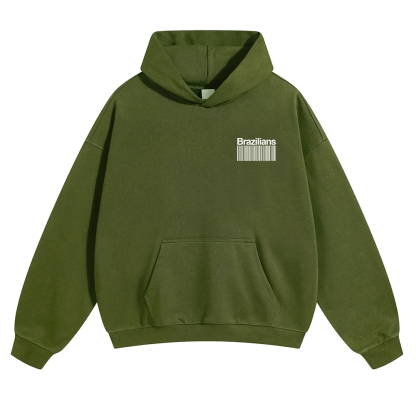 Brazilians Unisex Fit Color Hoodie wearishow