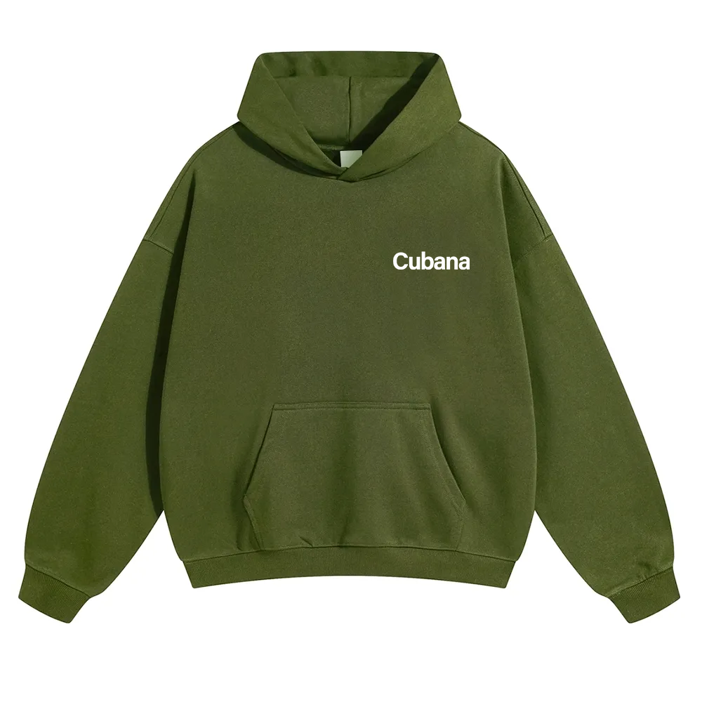 Cubana Unisex Fit Color Hoodie wearishow
