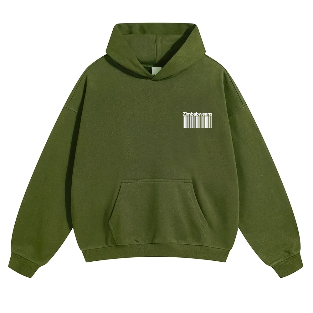 Zimbabweans Unisex Fit Color Hoodie wearishow