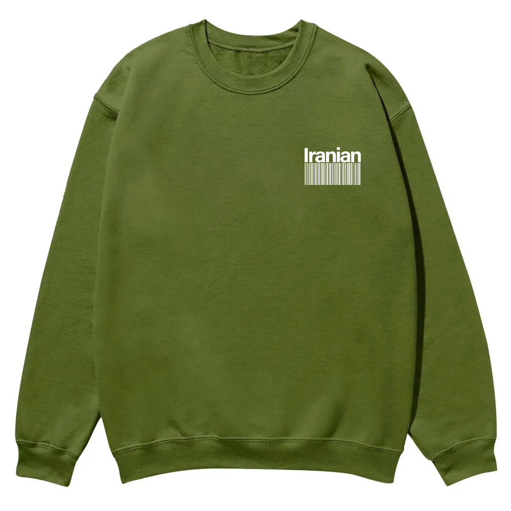 Iranian Unisex Fit  Casual Crewneck Sweatshirt wearishow