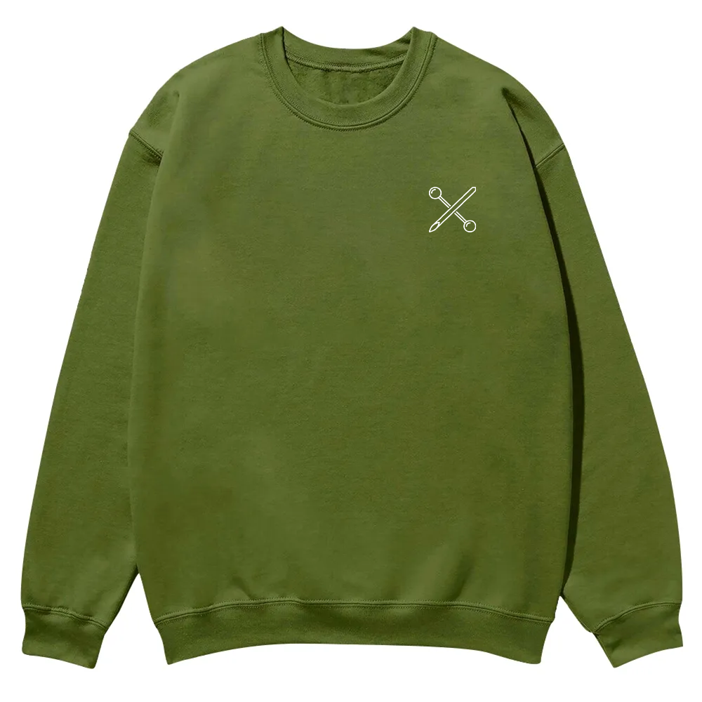 Body Piercer Casual Crewneck Sweatshirt wearishow