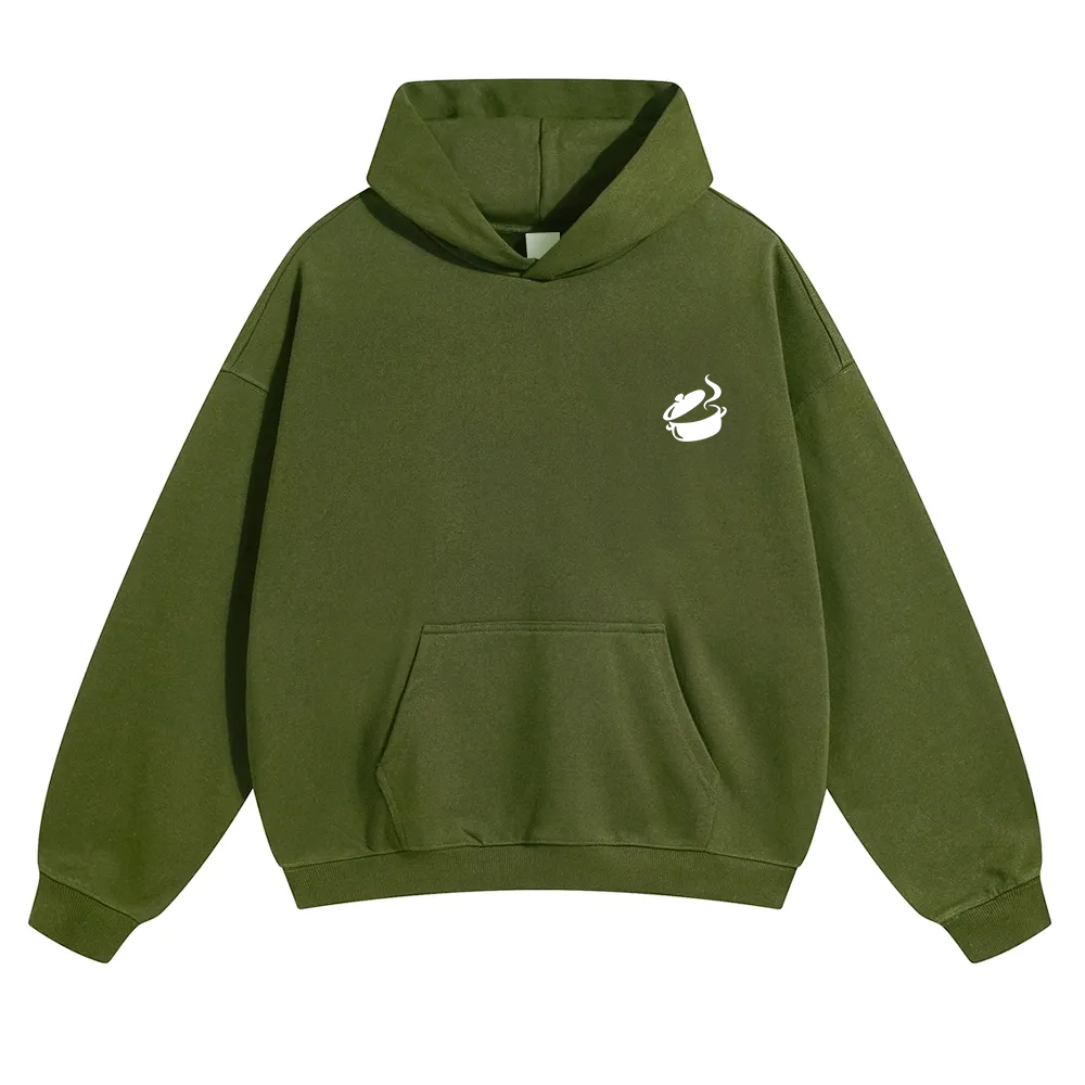 Chef Unisex Solid Color Hoodie wearishow