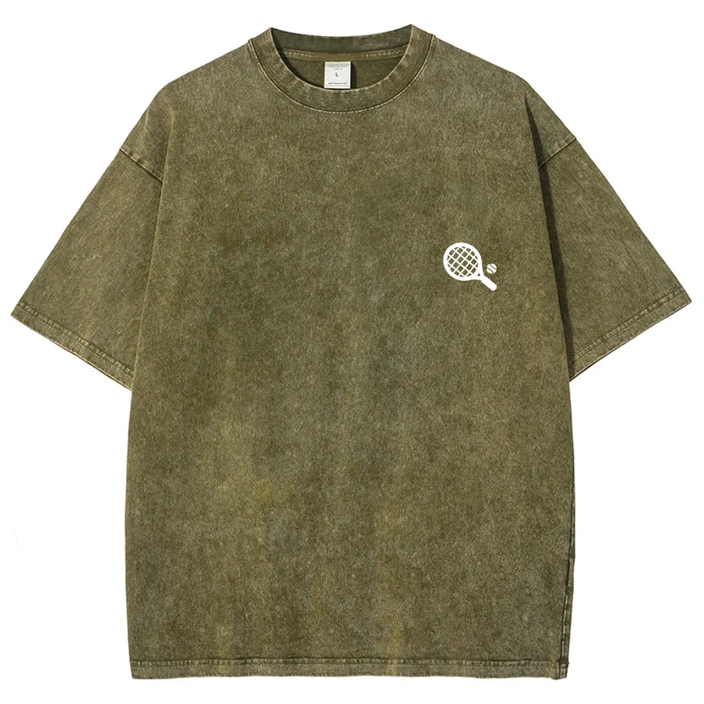 Padel Player Unisex Fit Washed T-Shirt