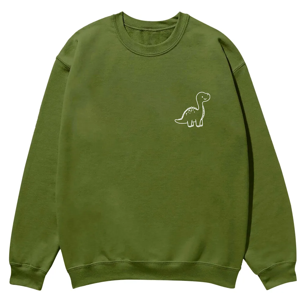 Boy Mom Casual Crewneck Sweatshirt wearishow