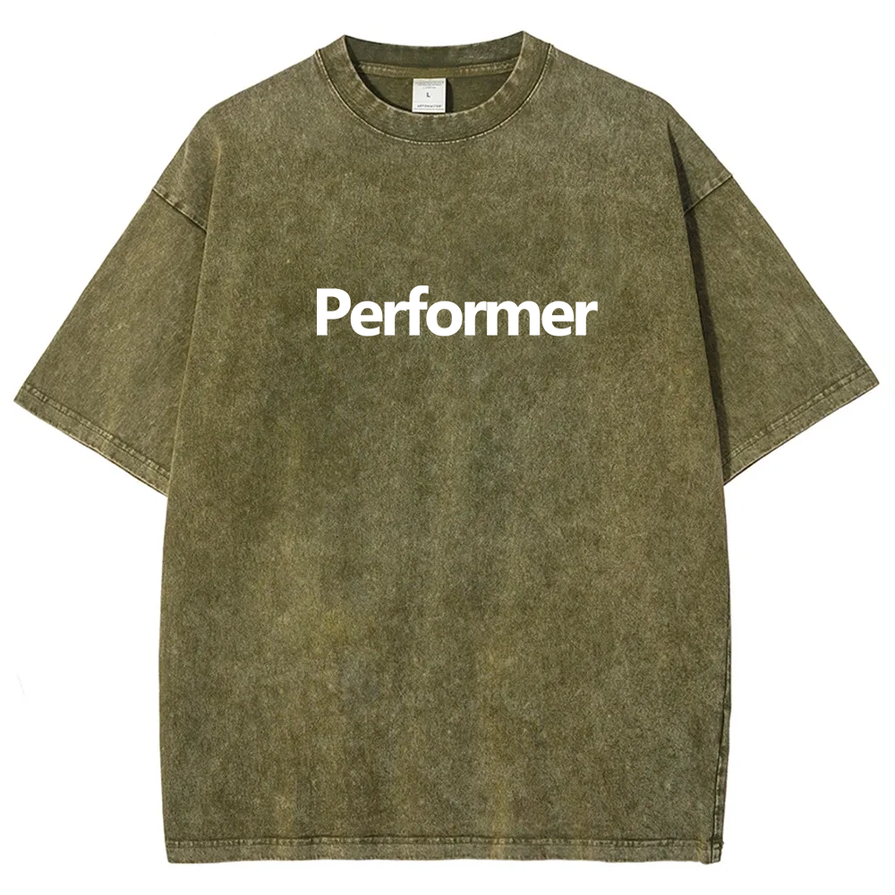 Performer Unisex Fit Washed T-Shirt