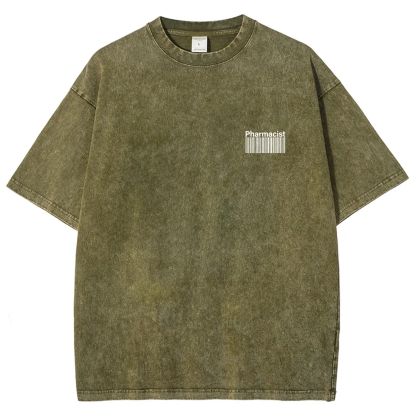 Pharmacist Unisex Fit Washed T-Shirt