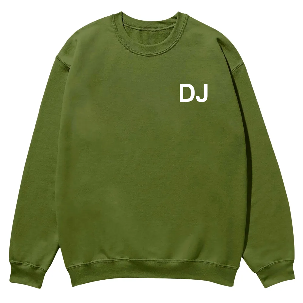 DJ Casual Crewneck Sweatshirt wearishow