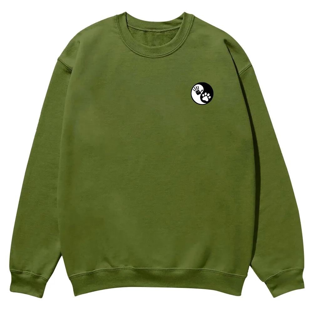 Dog Trainer Casual Crewneck Sweatshirt wearishow