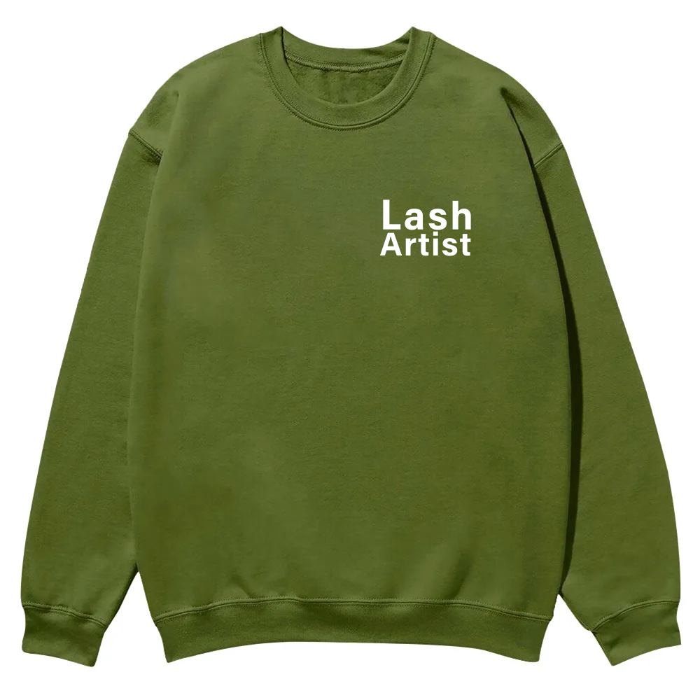 Lash Artist Casual Crewneck Sweatshirt wearishow