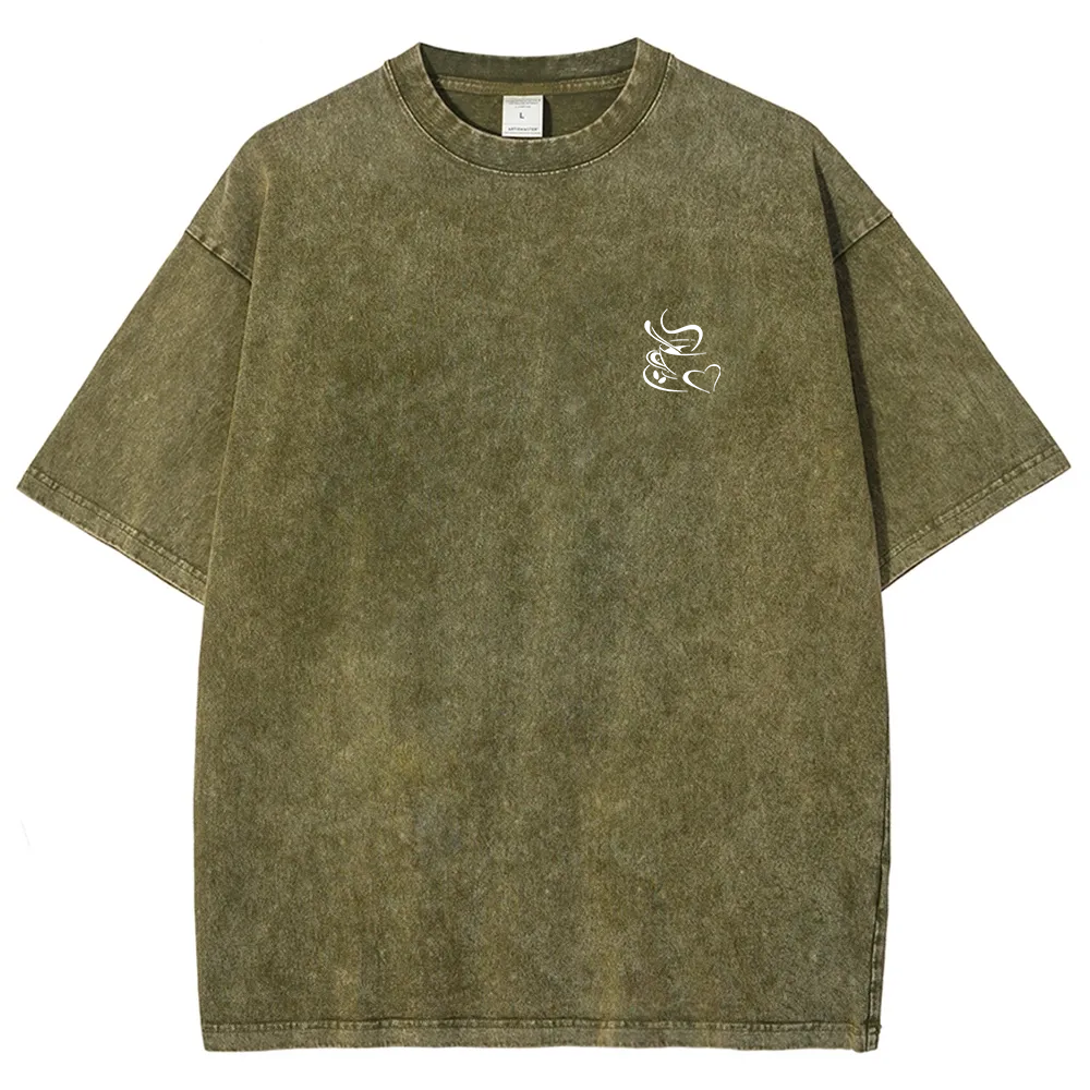 Barista Unisex Fit Washed T-Shirt