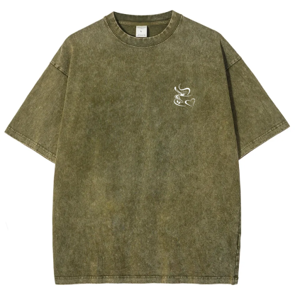 Barista Unisex Fit Washed T-Shirt