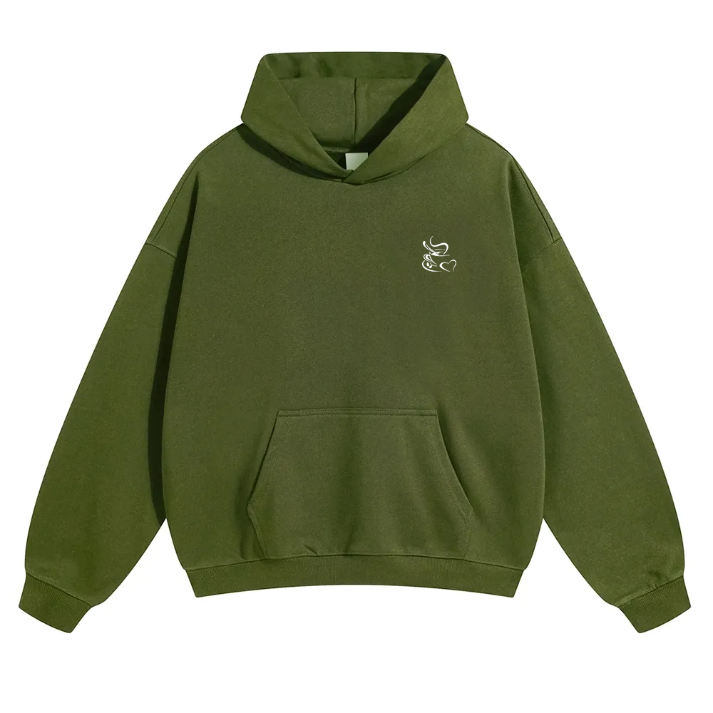 Barista Unisex Solid Color Hoodie wearishow