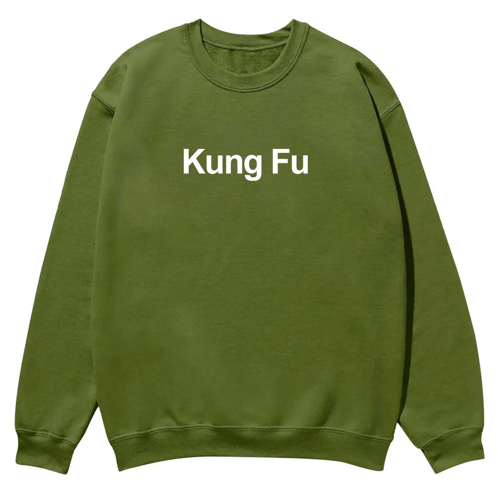 Kung Fu Casual Crewneck Sweatshirt wearishow wearishow