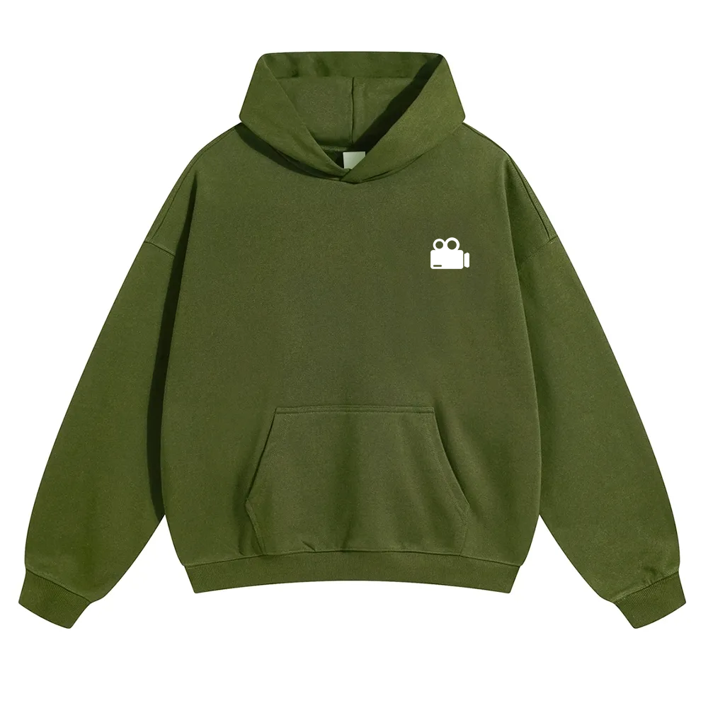 Videographer Unisex Solid Color Hoodie wearishow