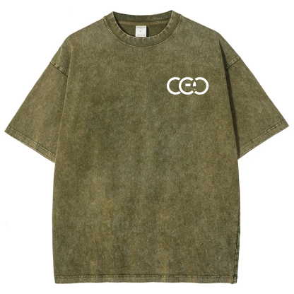 CEO Unisex Fit Washed T-Shirt