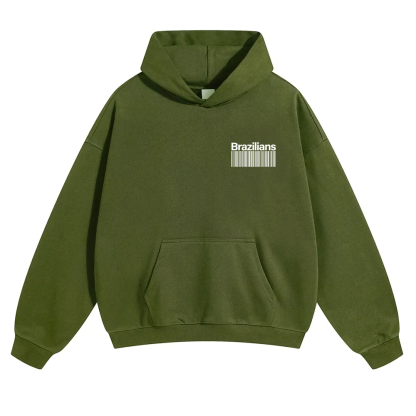 Brazilians Unisex Fit Color Hoodie wearishow