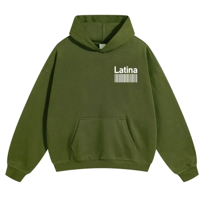 Latina Addcustom Unisex Fit Color Hoodie wearishow