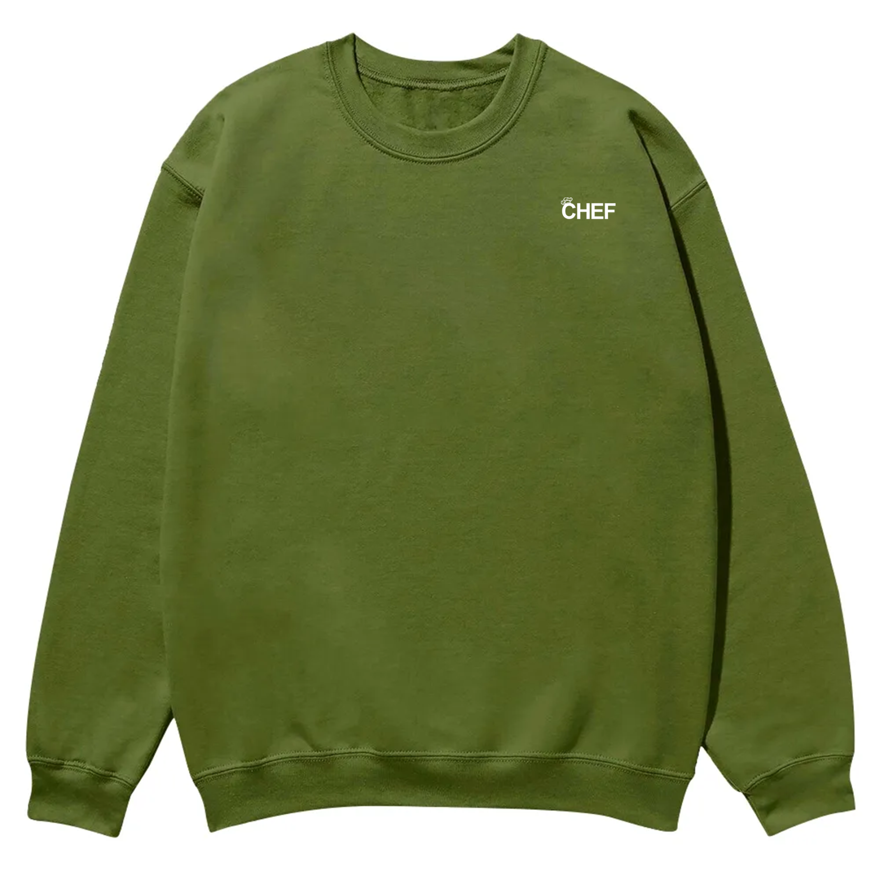 Chef Addcustom QR Code Casual Crewneck Sweatshirt