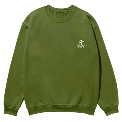 Festival Goer Casual Crewneck Sweatshirt wearishow