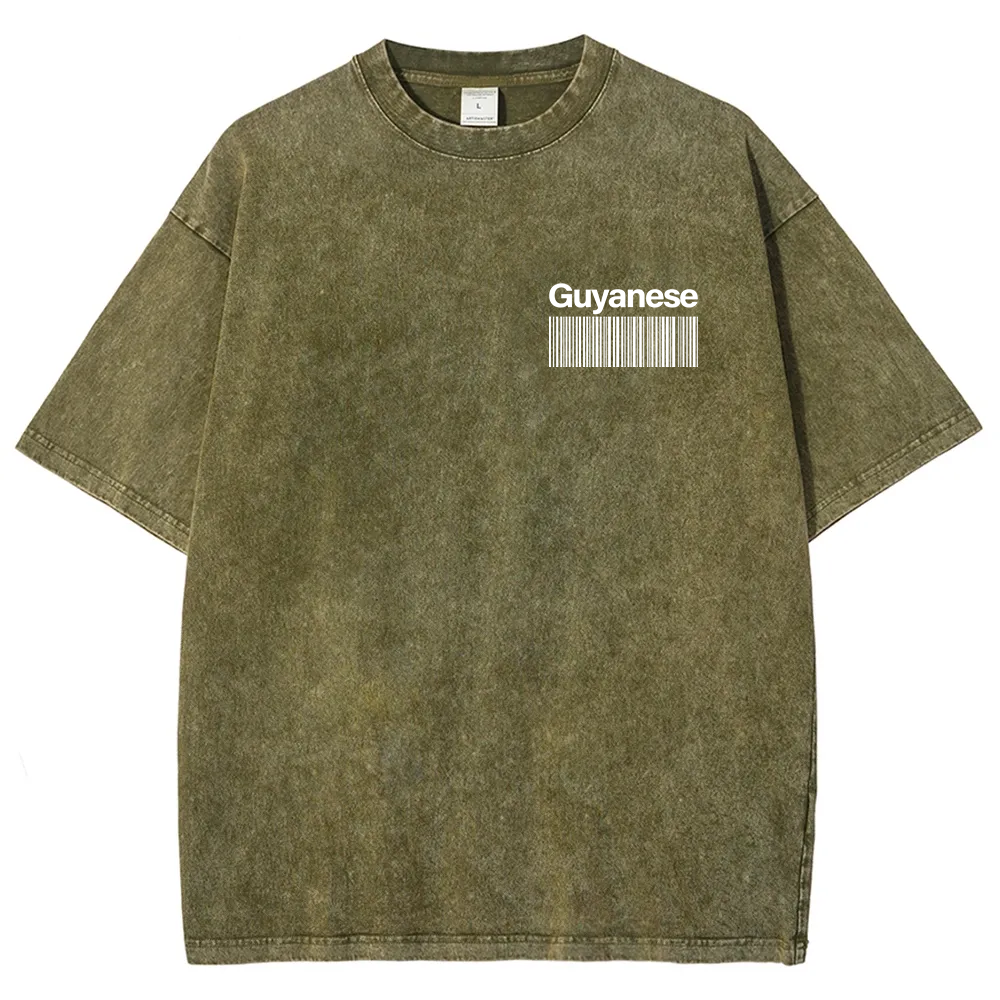 Guyanese Unisex Fit  Washed T-Shirt