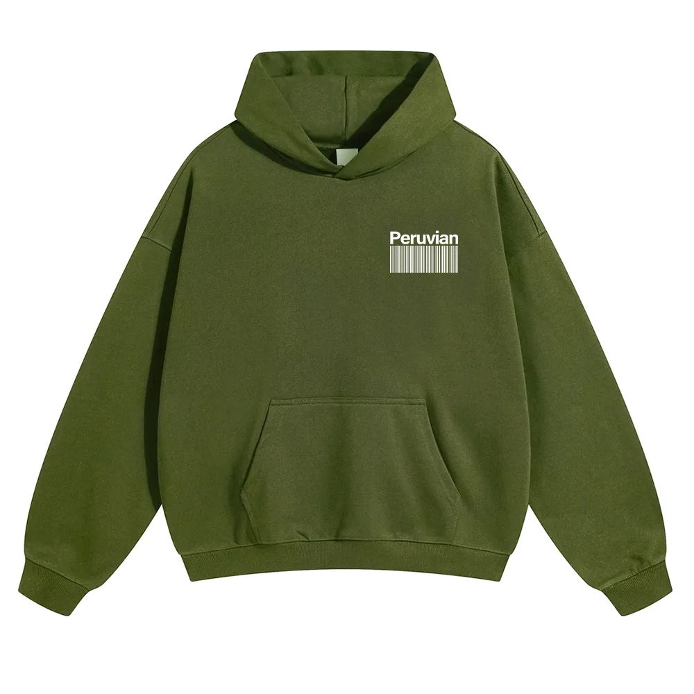 Peruvian Unisex Fit Color Hoodie wearishow