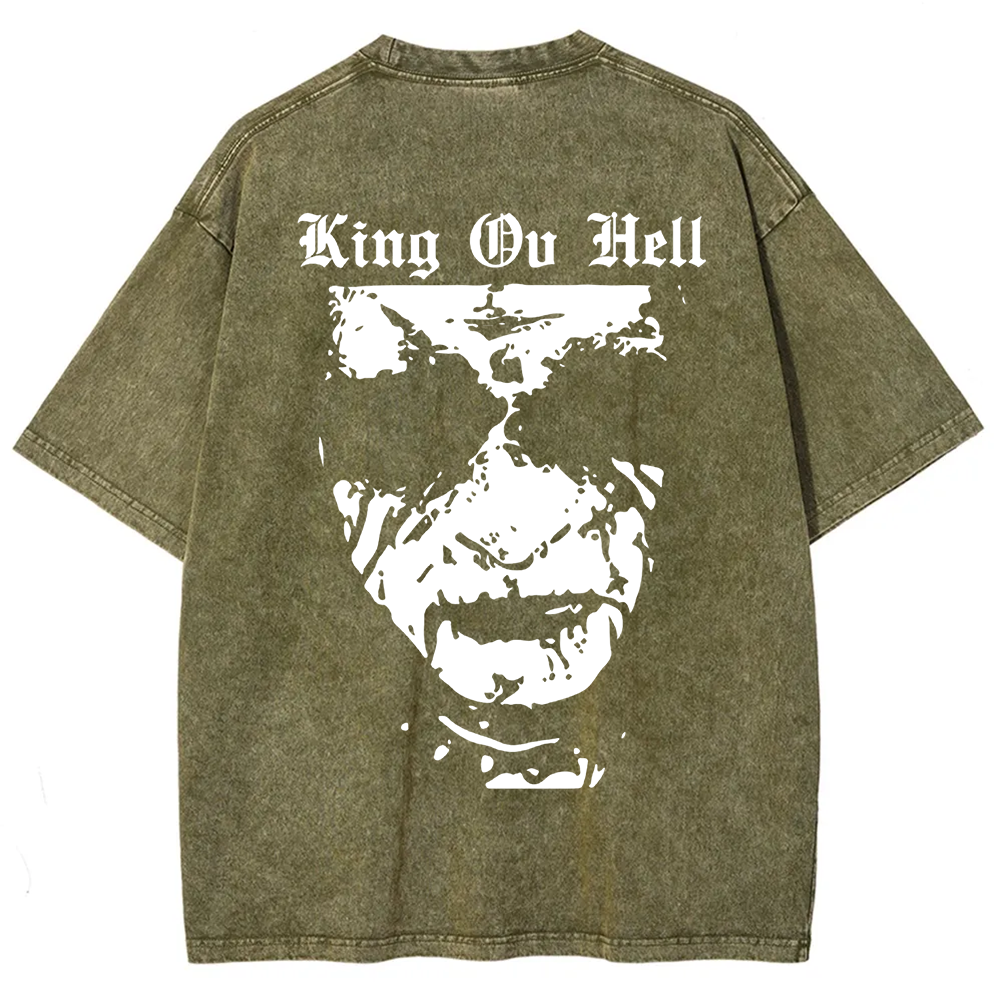 Unisex Vintage  King ov Hell Musicians t-Shirt
