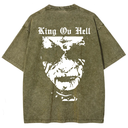 Unisex Vintage  King ov Hell Musicians t-Shirt