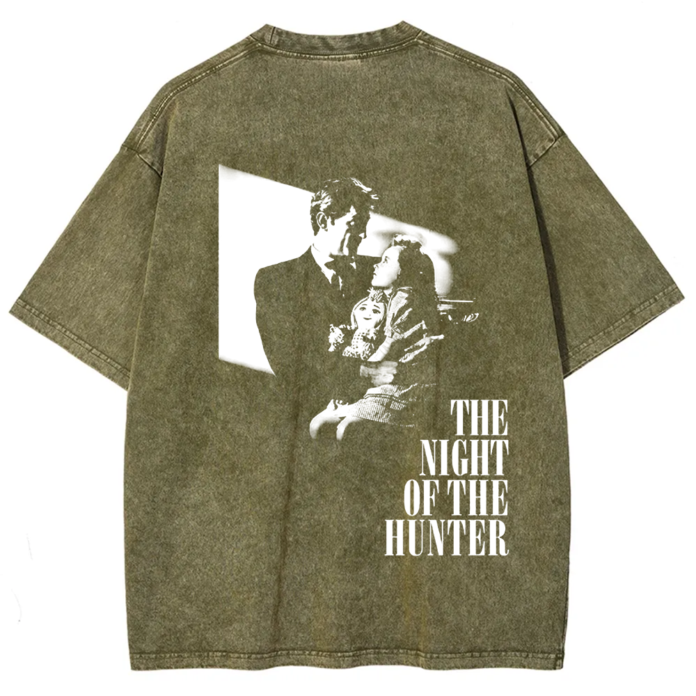 Unisex Vintage  The Night of the Hunter Horror Movie t-Shirt