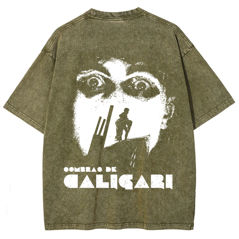 Unisex Vintage Cab-i-net of Dr. Cali-gari t-Shirt
