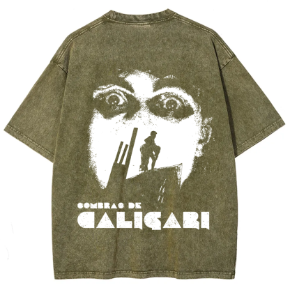 Unisex Vintage Cab-i-net of Dr. Cali-gari t-Shirt