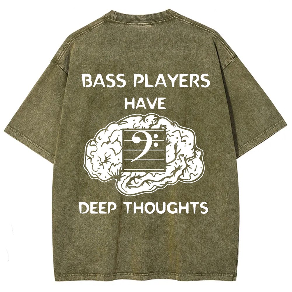 Unisex Vintage Bass Player t-Shirt