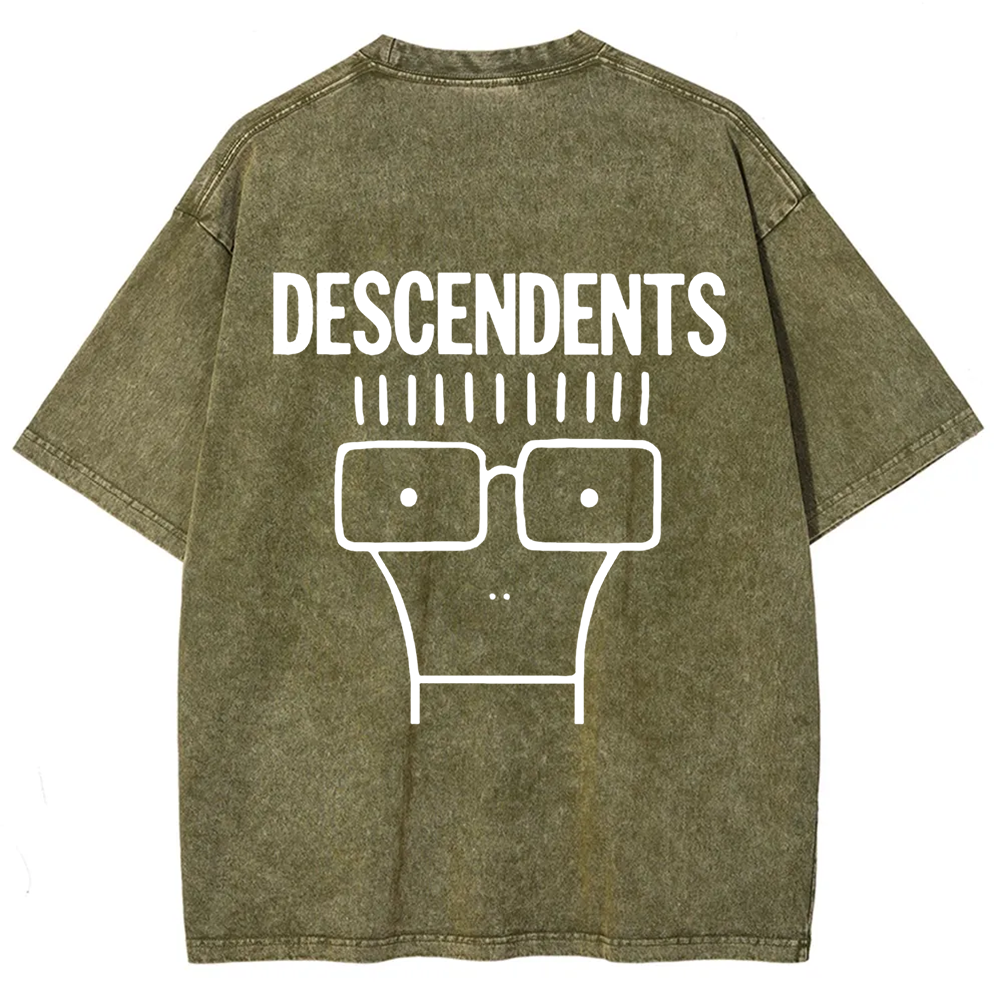 Unisex Vintage Descendents Punk Rock Band t-Shirt