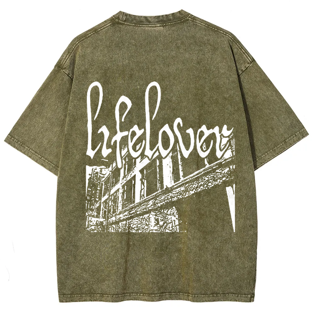 Unisex Vintage Lifelover Band t-Shirt