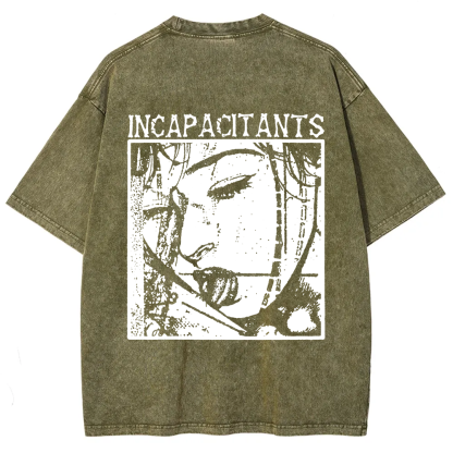 Unisex Vintage Incapacitants Band t-Shirt