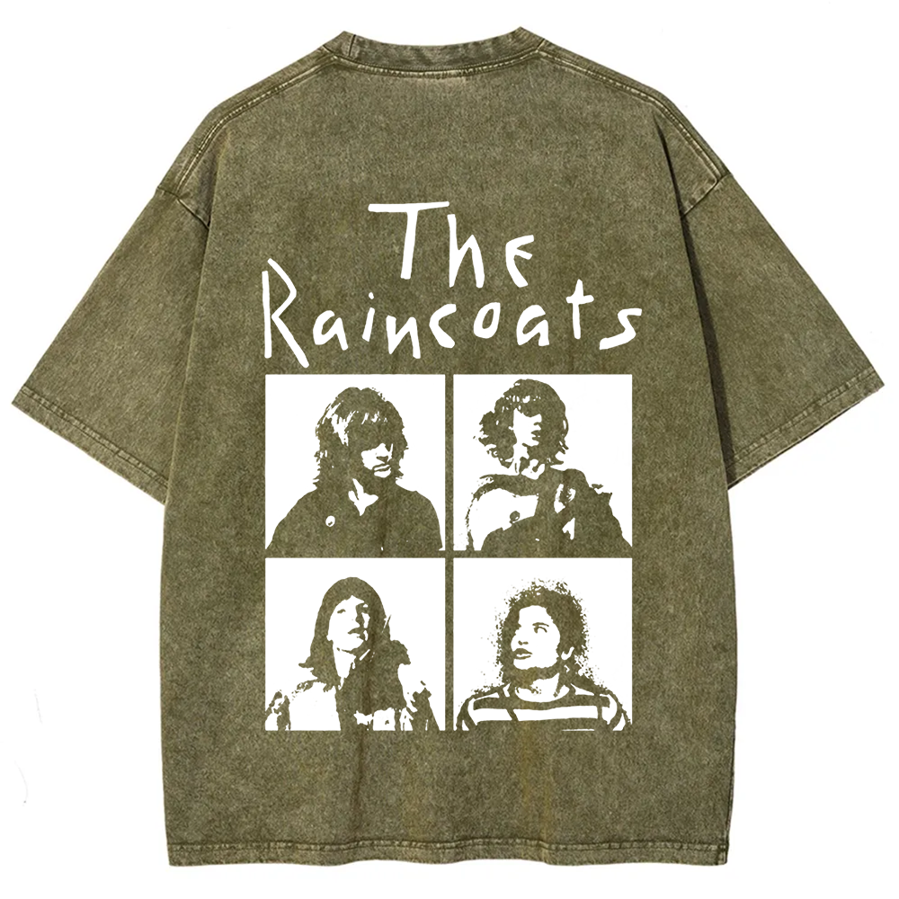 Unisex Vintage The Raincoats Punk Band t-Shirt
