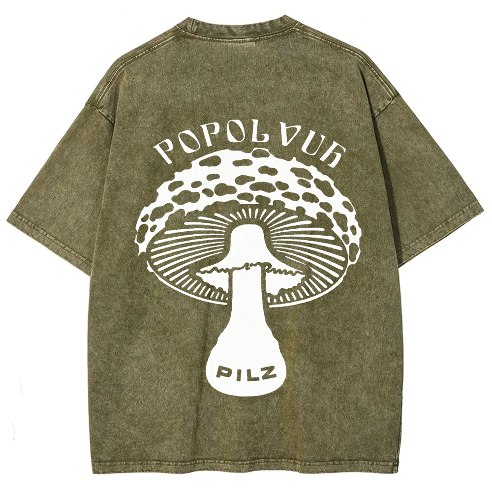 Unisex Vintage  Popol Vuh Rock Band t-Shirt