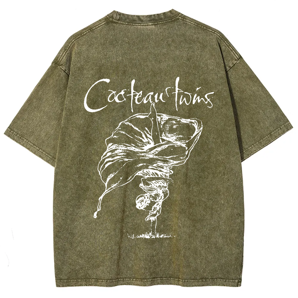 Unisex Vintage Cocteau Twins Band   t-Shirt